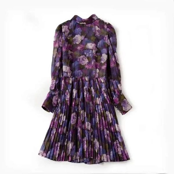 casual dresses original brand women floral printed mini dress stand collar long sleeve pleated ladies short robe spring summer, Black;gray
casual dresses original brand women floral printed mini dress stand collar long sleeve pleated ladies short robe spring summer, Black;gray