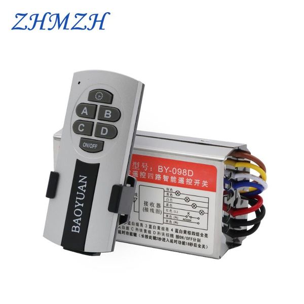 smart home control zhmzh 4 ways 5 sections crystal lamp remote switch 1 way 2 wireless controls with delay through-wall
smart home control zhmzh 4 ways 5 sections crystal lamp remote switch 1 way 2 wireless controls with delay through-wall