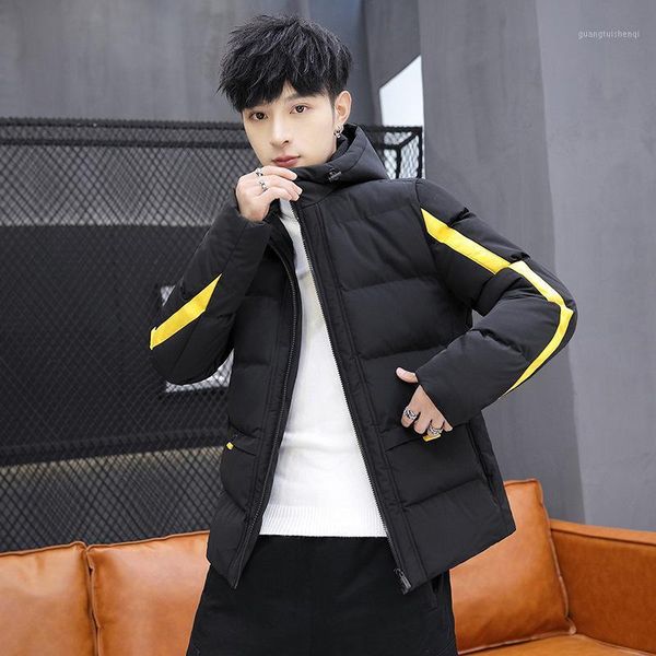 men's down & parkas autumn winter tooling style jacket solid color loose thick hooded cotton coat casual fashion warm male short, Black
men's down & parkas autumn winter tooling style jacket solid color loose thick hooded cotton coat casual fashion warm male short, Black