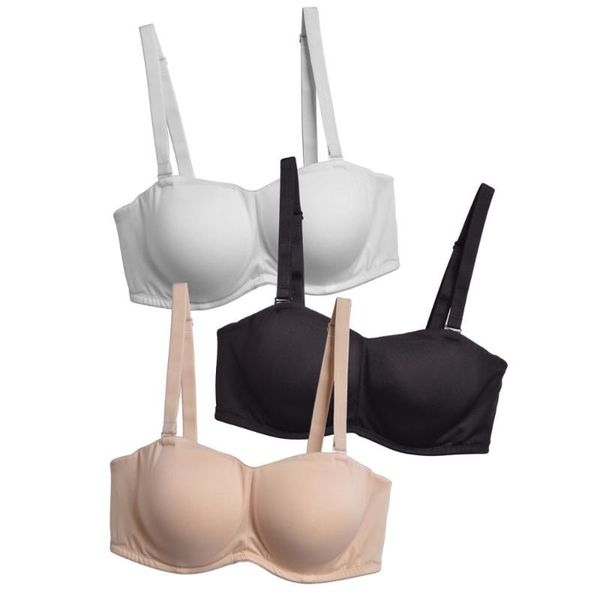 bras ybcg 3 colors women bra plus size fashion solid padded big cup gather underwear convertible strapless brassiere, Red;black
bras ybcg 3 colors women bra plus size fashion solid padded big cup gather underwear convertible strapless brassiere, Red;black