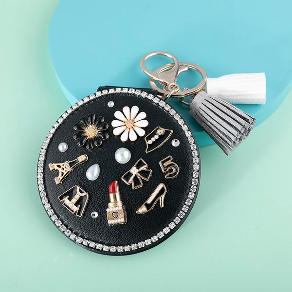 keychains flower red lip shoes/keychain key holder car chain ring backpack handbag hanging accessories gifts/pocket makeup mirror, Silver
keychains flower red lip shoes/keychain key holder car chain ring backpack handbag hanging accessories gifts/pocket makeup mirror, Silver