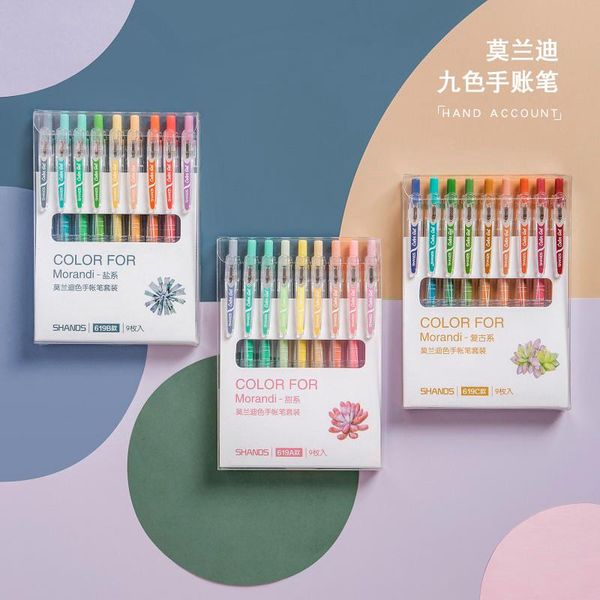 highlighters morandi retro hand set color multi-color account press type gel pen stationery, Black;red
highlighters morandi retro hand set color multi-color account press type gel pen stationery, Black;red