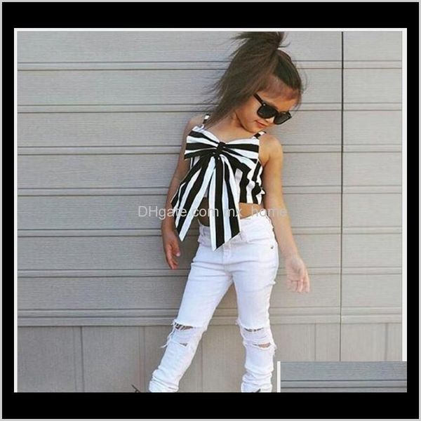 baby baby maternity drop delivery 2021 fashion girls clothing sets children striped big bow pants 2pcs set kids suit child outfits xq9dq, White
baby baby maternity drop delivery 2021 fashion girls clothing sets children striped big bow pants 2pcs set kids suit child outfits xq9dq, White