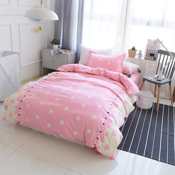 all children's cartoon 4-piece student dormitory 3-piece set pure cotton bed sheet quilt cover bedding
all children's cartoon 4-piece student dormitory 3-piece set pure cotton bed sheet quilt cover bedding