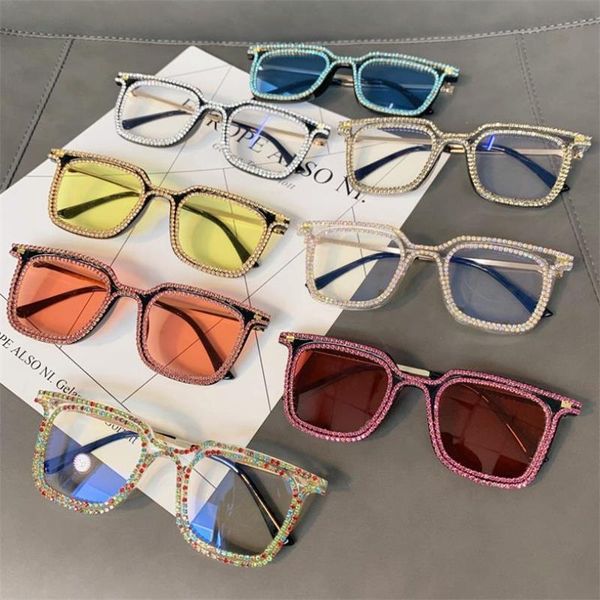fashion sunglasses frames rhinestone women diamond designer shades unique ladies sun glasses striking square clear, Black
fashion sunglasses frames rhinestone women diamond designer shades unique ladies sun glasses striking square clear, Black