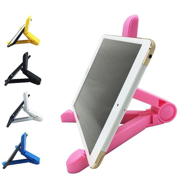 universal portable adjustable triangle-folding lazy stand plastic desktablet phone bracket cell mounts & holders
universal portable adjustable triangle-folding lazy stand plastic desktablet phone bracket cell mounts & holders