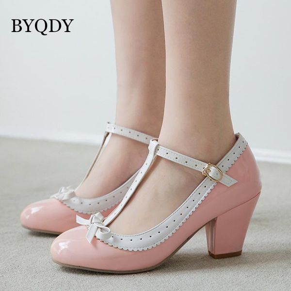 dress shoes byqdy plus size 34-48 pink women mary jane lolita high heels bow t-strap wedding pumps thick bridal princess, Black
dress shoes byqdy plus size 34-48 pink women mary jane lolita high heels bow t-strap wedding pumps thick bridal princess, Black