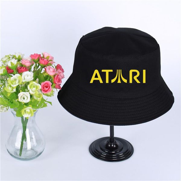 cloches atari logo summer hat women mens panama bucket design flat sun visor fishing fisherman
cloches atari logo summer hat women mens panama bucket design flat sun visor fishing fisherman