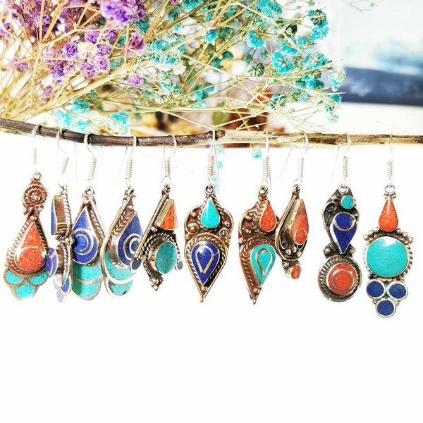 dangle & chandelier e101 handmade vintage earring for girls lovely tibetan ethnic jewelry many designs, Silver
dangle & chandelier e101 handmade vintage earring for girls lovely tibetan ethnic jewelry many designs, Silver