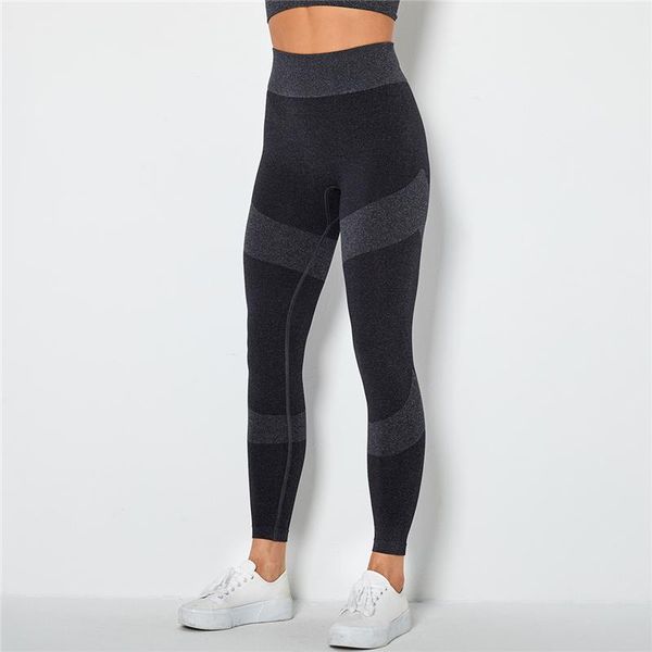 women's leggings high waist seamless legging gym workout sport pants push up fitness elastic women jogging, Black
women's leggings high waist seamless legging gym workout sport pants push up fitness elastic women jogging, Black
