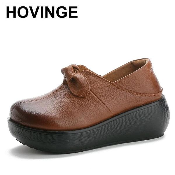 dress shoes hovinge autumn retro bow genuine leather woman elegant comfort platform high heels wedges fashion casual, Black
dress shoes hovinge autumn retro bow genuine leather woman elegant comfort platform high heels wedges fashion casual, Black