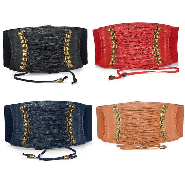 women elastic wide belt fashion tassel belts coat sweater dress accessory women's accessories, Black;brown
women elastic wide belt fashion tassel belts coat sweater dress accessory women's accessories, Black;brown