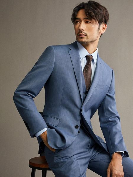 men's suits & blazers 50% 120s wool mens set casual wedding groom wear business man daily blue brown grey khaki 4 colors formal suit pl, White;black
men's suits & blazers 50% 120s wool mens set casual wedding groom wear business man daily blue brown grey khaki 4 colors formal suit pl, White;black