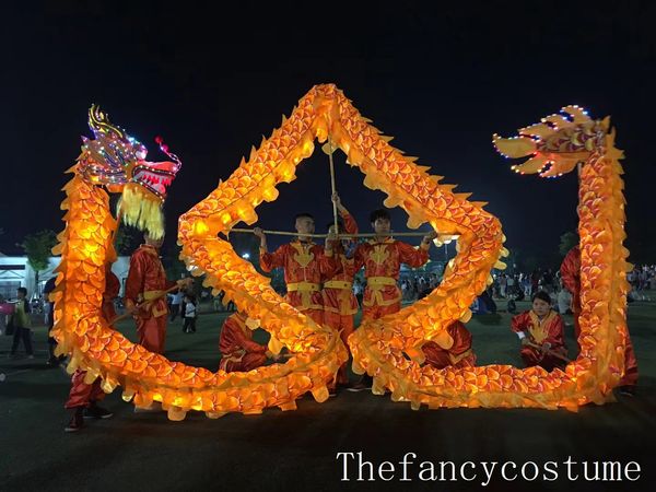 18 meters 10 adults stage wear chinese opera traditional culture led lights silk print fabric light dragon dance stage prop folk festival ma, Black;red
18 meters 10 adults stage wear chinese opera traditional culture led lights silk print fabric light dragon dance stage prop folk festival ma, Black;red