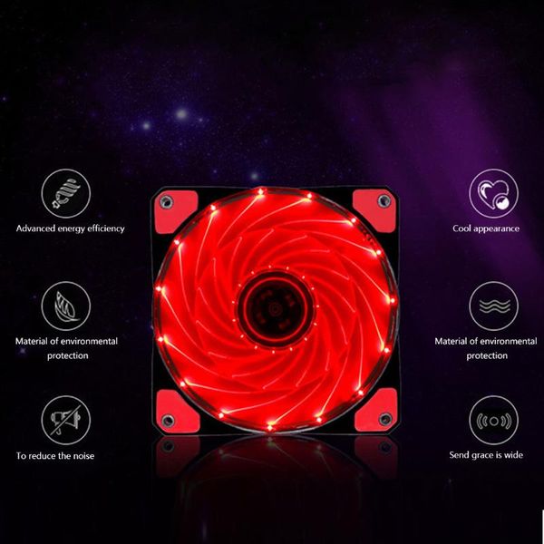 fans & coolings etmakit 120mm led ultra computer cooler with rubber quiet connector silent pc case fan 15 leds 12v easy installed
fans & coolings etmakit 120mm led ultra computer cooler with rubber quiet connector silent pc case fan 15 leds 12v easy installed