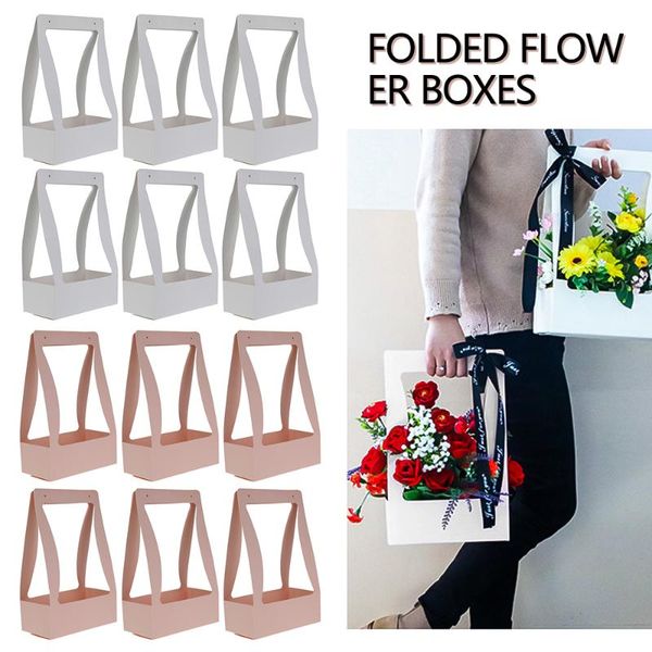 portable flower box waterproof packaging basket folding paper wedding rose party gift florist supplies wrap
portable flower box waterproof packaging basket folding paper wedding rose party gift florist supplies wrap