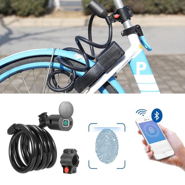 bike locks usb smart bicycle lock with fingerprin or bluetooth waterproof phone app alarm anti theft supports 2 unlocking
bike locks usb smart bicycle lock with fingerprin or bluetooth waterproof phone app alarm anti theft supports 2 unlocking