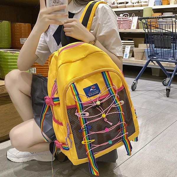 backpack computer bag 14 inch female college student class simple contrast color school original niche large-capacity
backpack computer bag 14 inch female college student class simple contrast color school original niche large-capacity