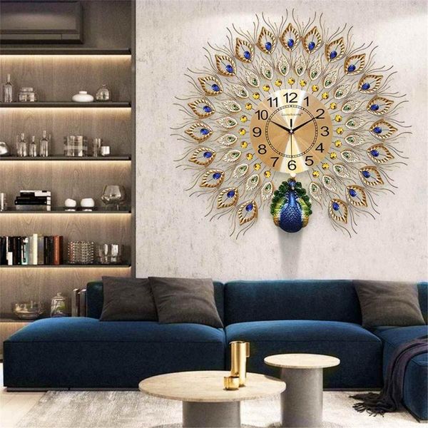 wall clocks corrosion-resistant silent peacock pattern quartz clock home decoration suitable for living room corridor bedroom
wall clocks corrosion-resistant silent peacock pattern quartz clock home decoration suitable for living room corridor bedroom