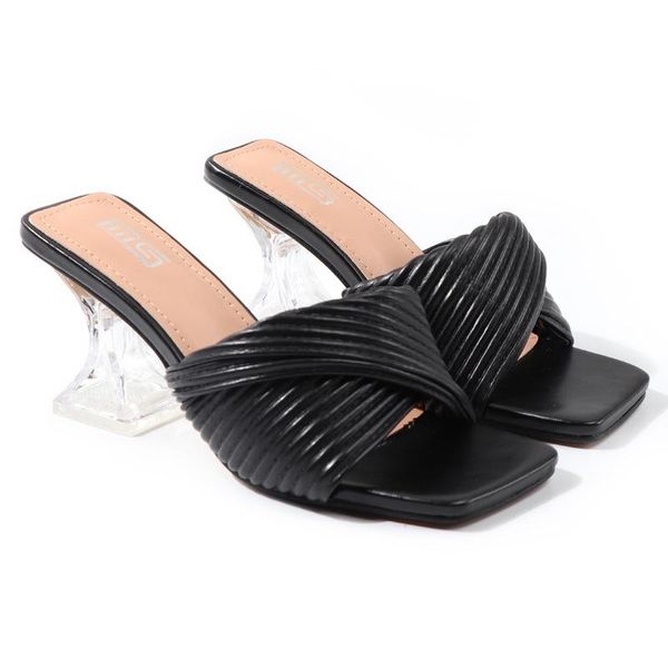 sandals 2021 fairy temperament wrinkled drawstring crystal high heels wear party large, Black
sandals 2021 fairy temperament wrinkled drawstring crystal high heels wear party large, Black