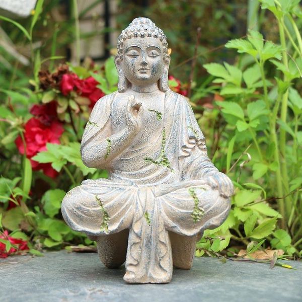 decorative objects & figurines resin buddhism figurine miniature buddha statue chinese feng shui home and garden decoration outdoor zen scul
decorative objects & figurines resin buddhism figurine miniature buddha statue chinese feng shui home and garden decoration outdoor zen scul