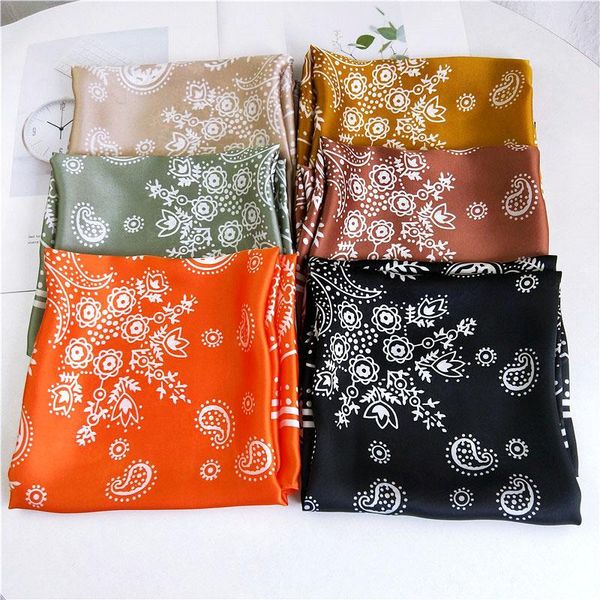 scarves 70cm square silk scarf women fashion professional lady shirt belt neck tie design shawl womens bandana, Blue;gray
scarves 70cm square silk scarf women fashion professional lady shirt belt neck tie design shawl womens bandana, Blue;gray