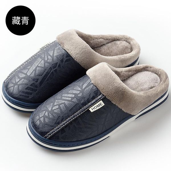 slippers men's winter non slip indoor shoes for men leather big size 49 house shoe waterproof warm memory foam slipper, Black
slippers men's winter non slip indoor shoes for men leather big size 49 house shoe waterproof warm memory foam slipper, Black
