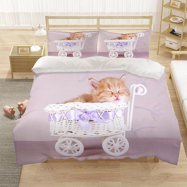 bedding sets cartoon pink printing cat set children/kid duvet cover /twin/king size bedclothes pillowcase quilt comforter covers
bedding sets cartoon pink printing cat set children/kid duvet cover /twin/king size bedclothes pillowcase quilt comforter covers