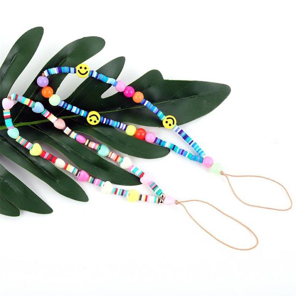 chokers kpop phone chain charm beads strap telephone jewelry heart mobile lanyard polymer clay star wrist chais christmas gift for women, Golden;silver
chokers kpop phone chain charm beads strap telephone jewelry heart mobile lanyard polymer clay star wrist chais christmas gift for women, Golden;silver