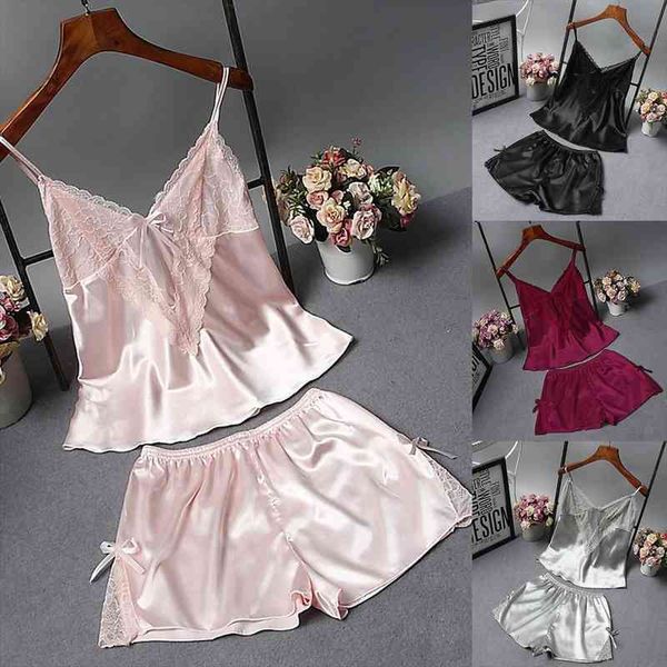 lingerie pijama mujer pajamas women sleepwear satin sling underwear pijamas lace bowknot pyjama nightdress pajama sets, Black;red
lingerie pijama mujer pajamas women sleepwear satin sling underwear pijamas lace bowknot pyjama nightdress pajama sets, Black;red