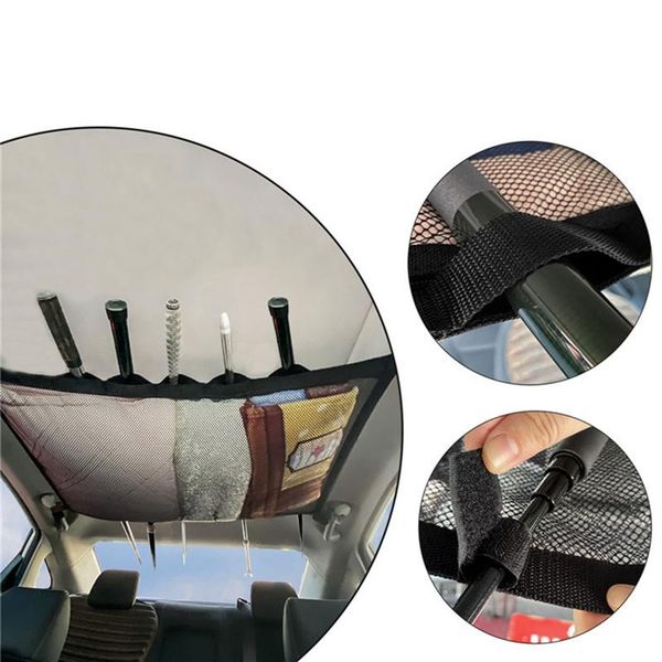 car organizer ceiling storage net pocket roof bag mesh interior quilt toy towel sundries stowing tidying accessories
car organizer ceiling storage net pocket roof bag mesh interior quilt toy towel sundries stowing tidying accessories