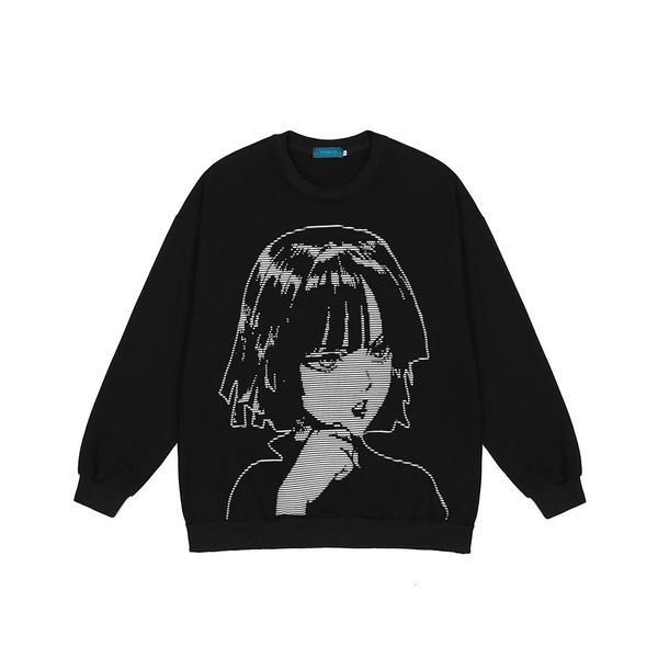 sweatshirts men's street fashion brand loose round neck long sleeve bf harajuku trend pullover hoodie, Black
sweatshirts men's street fashion brand loose round neck long sleeve bf harajuku trend pullover hoodie, Black