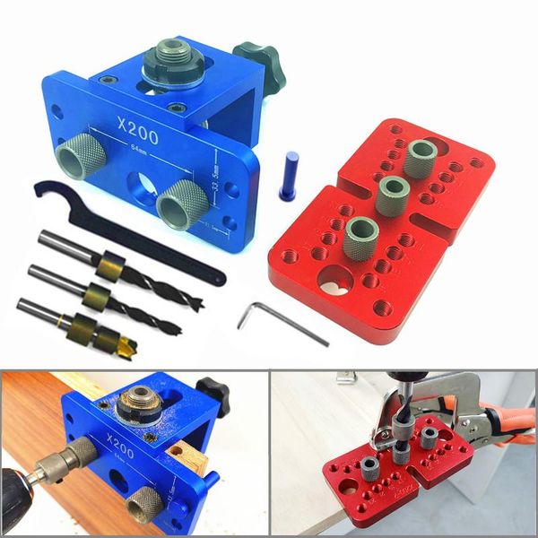 professional hand tool sets log tenon board dowelling jig 3 in 1 woodworking hole puncher locator kit drill guide set aluminum alloy carpent
professional hand tool sets log tenon board dowelling jig 3 in 1 woodworking hole puncher locator kit drill guide set aluminum alloy carpent
