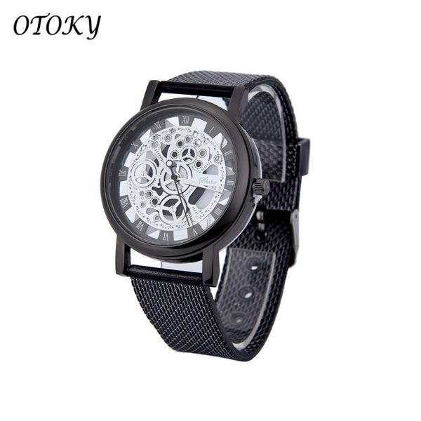 wristwatches otoky luxury watches business men quartz wrist watch sport plastic band dial male clock simple reloj hombre relogio masculino, Slivery;brown
wristwatches otoky luxury watches business men quartz wrist watch sport plastic band dial male clock simple reloj hombre relogio masculino, Slivery;brown