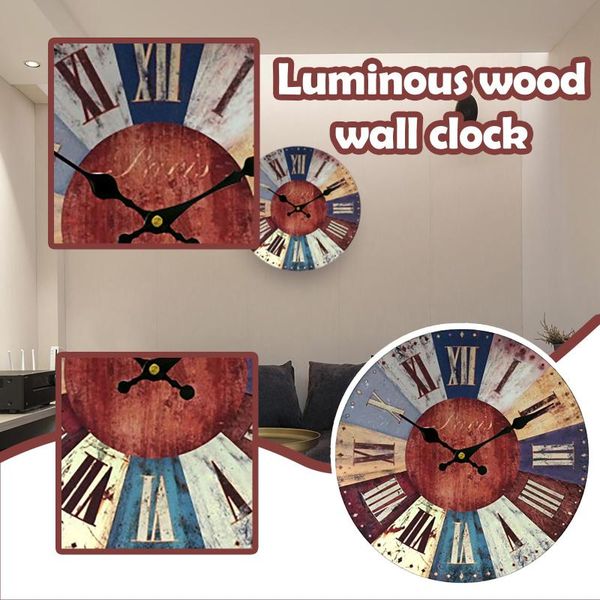 wall clocks retro nostalgic clock creative decoration bedroom fashion quartz removable art decal sticker
wall clocks retro nostalgic clock creative decoration bedroom fashion quartz removable art decal sticker