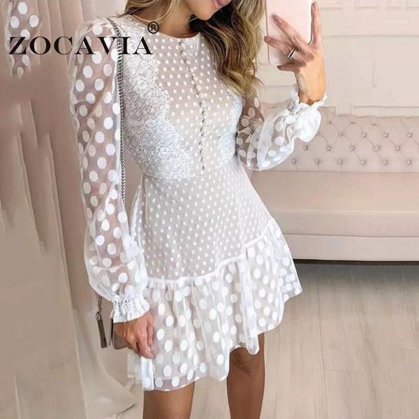 casual dresses dot print white dress women-clothing vestidos verano long sleeve women's robe femme lace patchwork midi, Black;gray
casual dresses dot print white dress women-clothing vestidos verano long sleeve women's robe femme lace patchwork midi, Black;gray