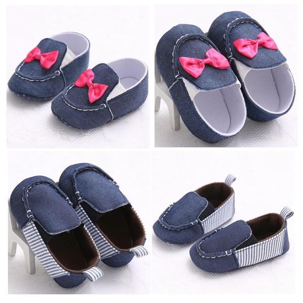 first walkers blue jeans born baby shoes walker striped casual crib sneakers with bow infant toddler moccasins
first walkers blue jeans born baby shoes walker striped casual crib sneakers with bow infant toddler moccasins