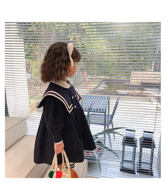 girl's dresses 2021 spring arrival girls long sleeve navy style dress kids korean design, Red;yellow
girl's dresses 2021 spring arrival girls long sleeve navy style dress kids korean design, Red;yellow
