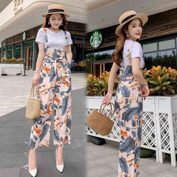 womem chiffon overalls wide leg pants summer autumn fashion female loose printed floral boho pant casual trousers oversize 210423, Black;white
womem chiffon overalls wide leg pants summer autumn fashion female loose printed floral boho pant casual trousers oversize 210423, Black;white