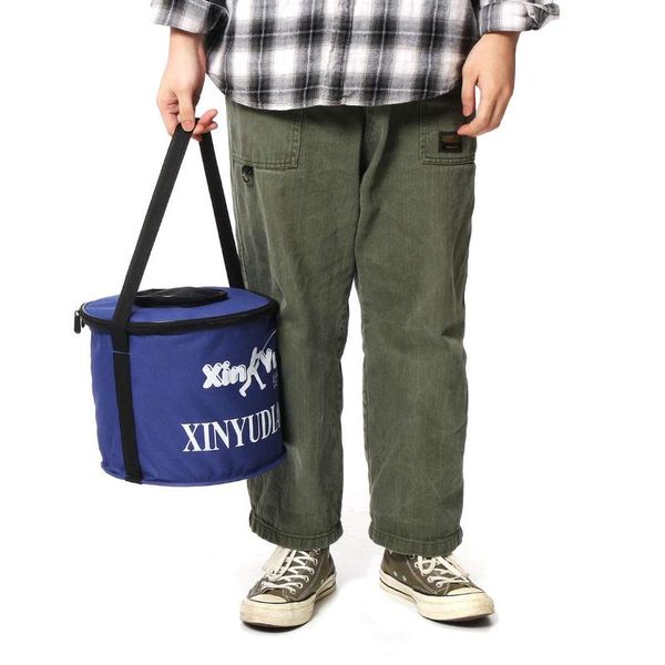 fishing accessories foldable bucket collapsible folding round outdoor camping canvas water carrier bag with mesh cover size 28*26
fishing accessories foldable bucket collapsible folding round outdoor camping canvas water carrier bag with mesh cover size 28*26
