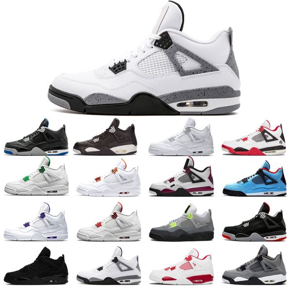 4 4s basketball shoes men woman black cat court purple red neon bred alternate motorsport orange metallic white cement cool grey sports
4 4s basketball shoes men woman black cat court purple red neon bred alternate motorsport orange metallic white cement cool grey sports