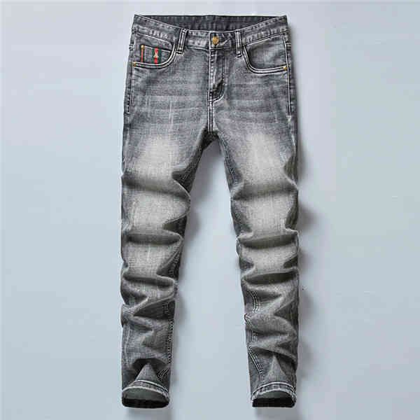 men's jeans autumn mens designer trousers business leisure pants cotton slim-leg elastic fashion classic 2022 style pant denim male dar, Blue
men's jeans autumn mens designer trousers business leisure pants cotton slim-leg elastic fashion classic 2022 style pant denim male dar, Blue