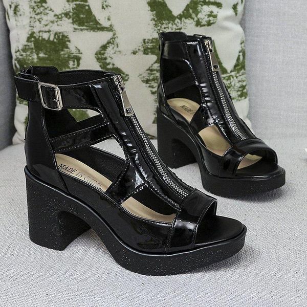 dress shoes women's chunky sandals platform high heels female fashion summer open toe thick 2021 cross tie shoe, Black
dress shoes women's chunky sandals platform high heels female fashion summer open toe thick 2021 cross tie shoe, Black
