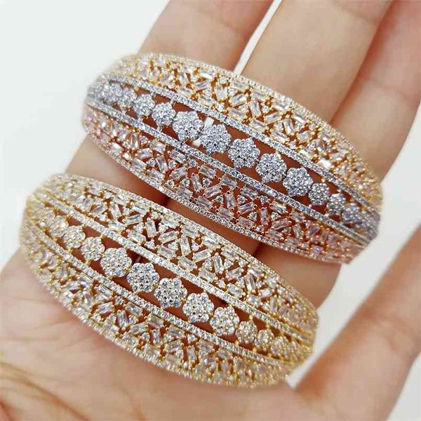godki luxury 3rows stackable african bangle for women wedding full cubic zircon crystal cz dubai bracelet party jewelry 210918, Black
godki luxury 3rows stackable african bangle for women wedding full cubic zircon crystal cz dubai bracelet party jewelry 210918, Black