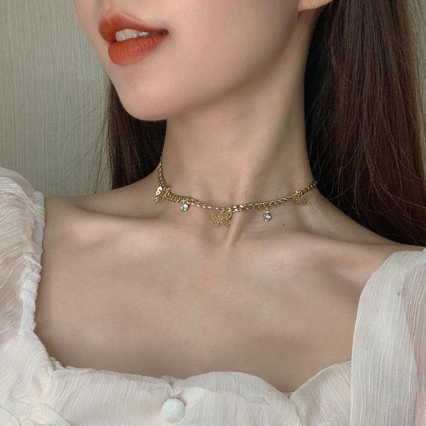 pendant necklaces women's butterfly golden choking necklace moon star charm boho fashion jewelry gift, Silver
pendant necklaces women's butterfly golden choking necklace moon star charm boho fashion jewelry gift, Silver