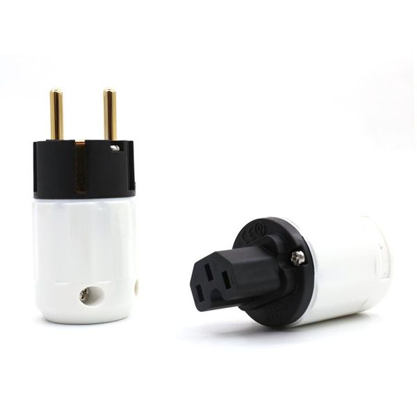 smart power plugs 5piars hight quality p320+c320 24k gold plated schuko plug european adapter type for germany, france, europe,
smart power plugs 5piars hight quality p320+c320 24k gold plated schuko plug european adapter type for germany, france, europe,