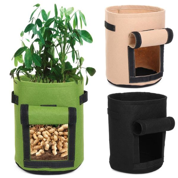 fabric moisturizing garden bag eco-friendly seedling grow potato pot greenhouse vegetable growing home supply planters & pots
fabric moisturizing garden bag eco-friendly seedling grow potato pot greenhouse vegetable growing home supply planters & pots
