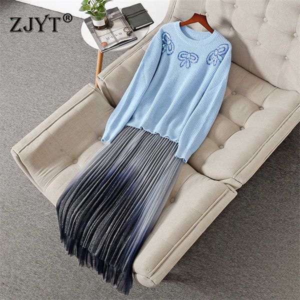 autumn winter two piece outfits women elegant long sleeve pullover bead loose sweater and skirt suit matching sets 210601, White
autumn winter two piece outfits women elegant long sleeve pullover bead loose sweater and skirt suit matching sets 210601, White