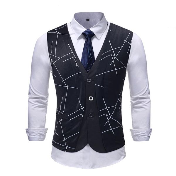 men's vests fake two piece casual suit vest spring dress wedding mj169 m-5xl, Black;white
men's vests fake two piece casual suit vest spring dress wedding mj169 m-5xl, Black;white