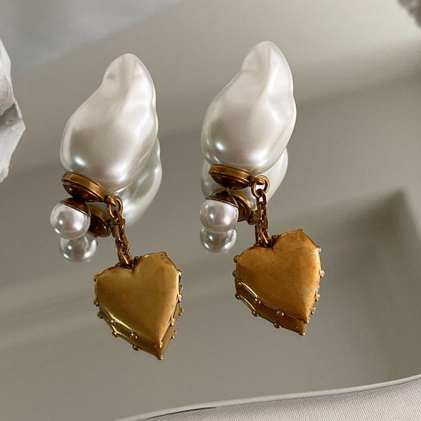 special offer 70% off luxury jewelry 2021 new baroque shaped pearl front and back earrings love temperament advanced earrings, Golden
special offer 70% off luxury jewelry 2021 new baroque shaped pearl front and back earrings love temperament advanced earrings, Golden